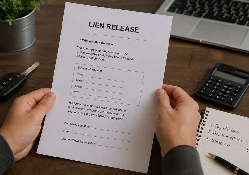Do You Need a Lien Release Before Scrapping a Financed Car?