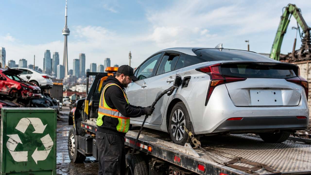Do Scrap Car Buyers in Toronto Handle Electric or Hybrid Vehicles in 2026?