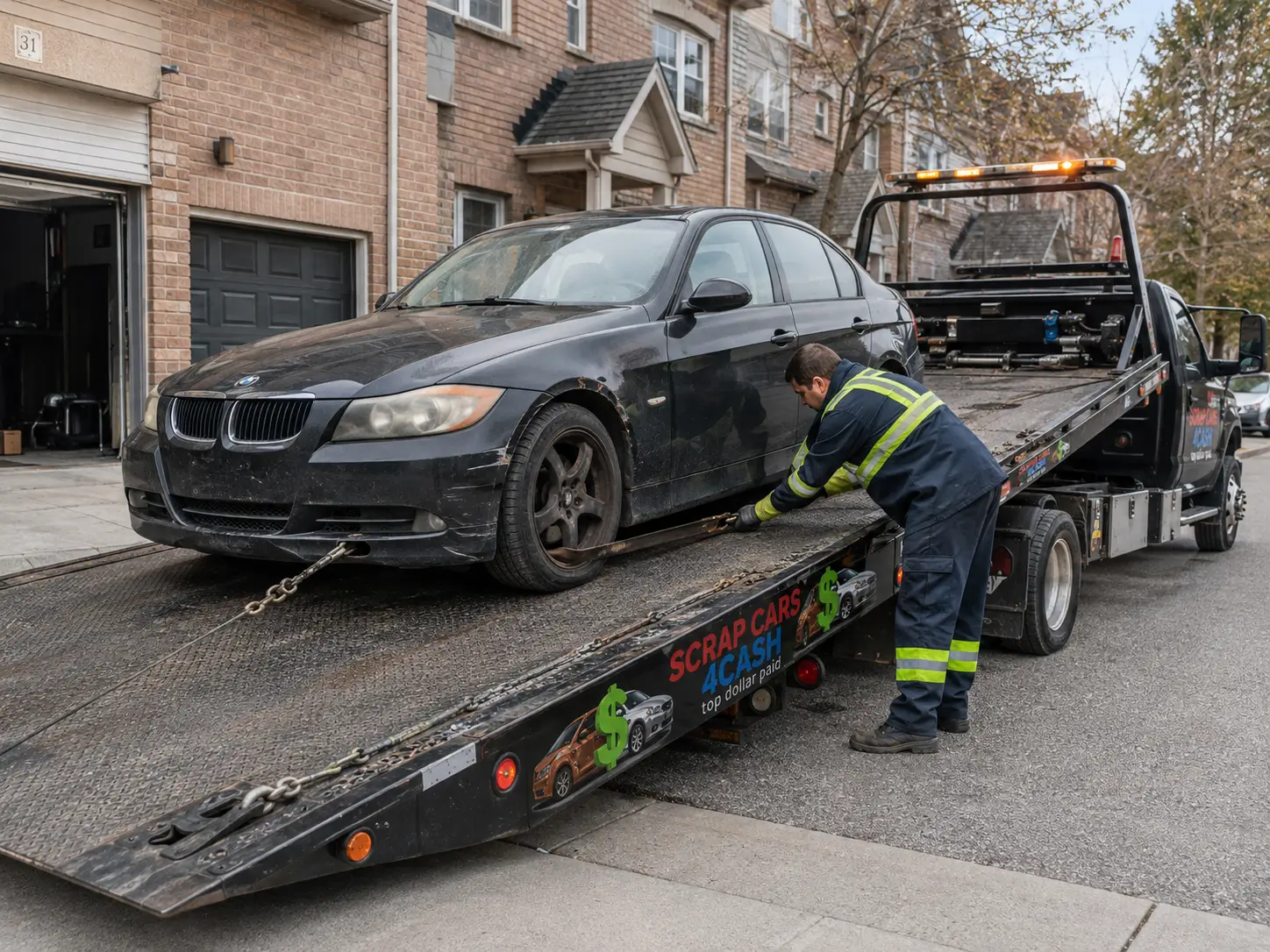 Free Towing for Accepted Old Cars in toronto