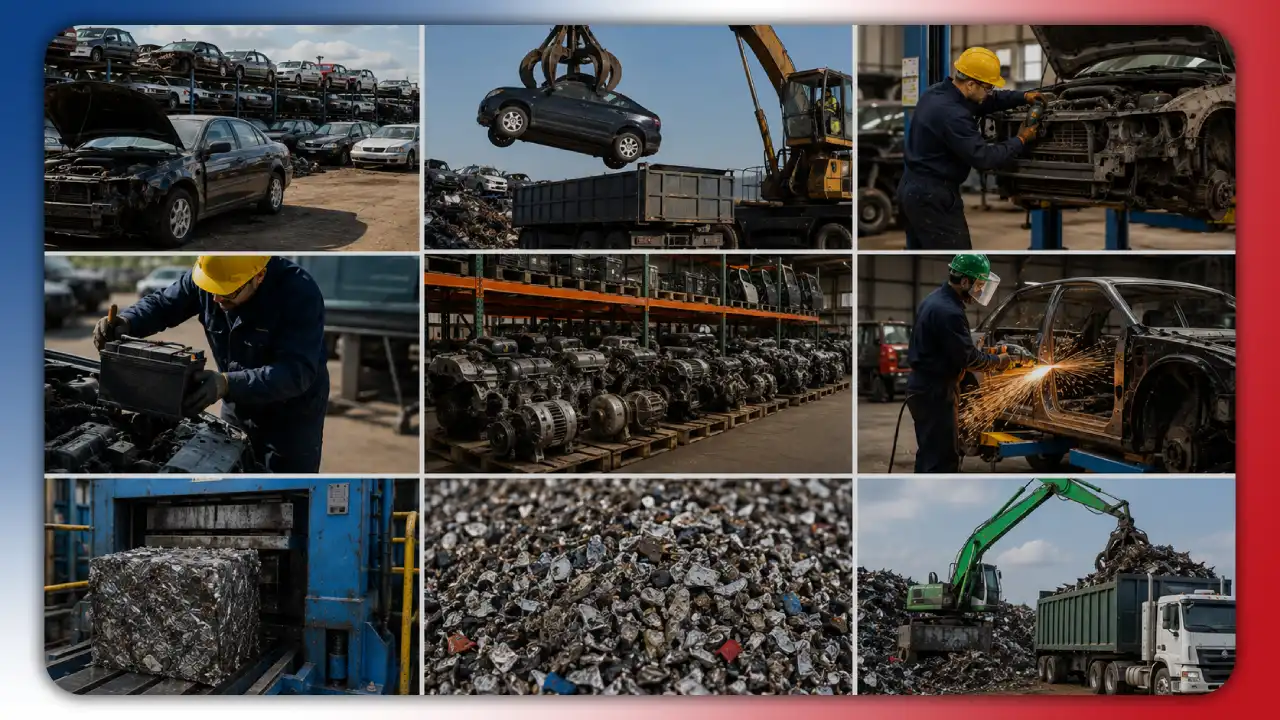 How Junkyards Recycle Cars in 2026