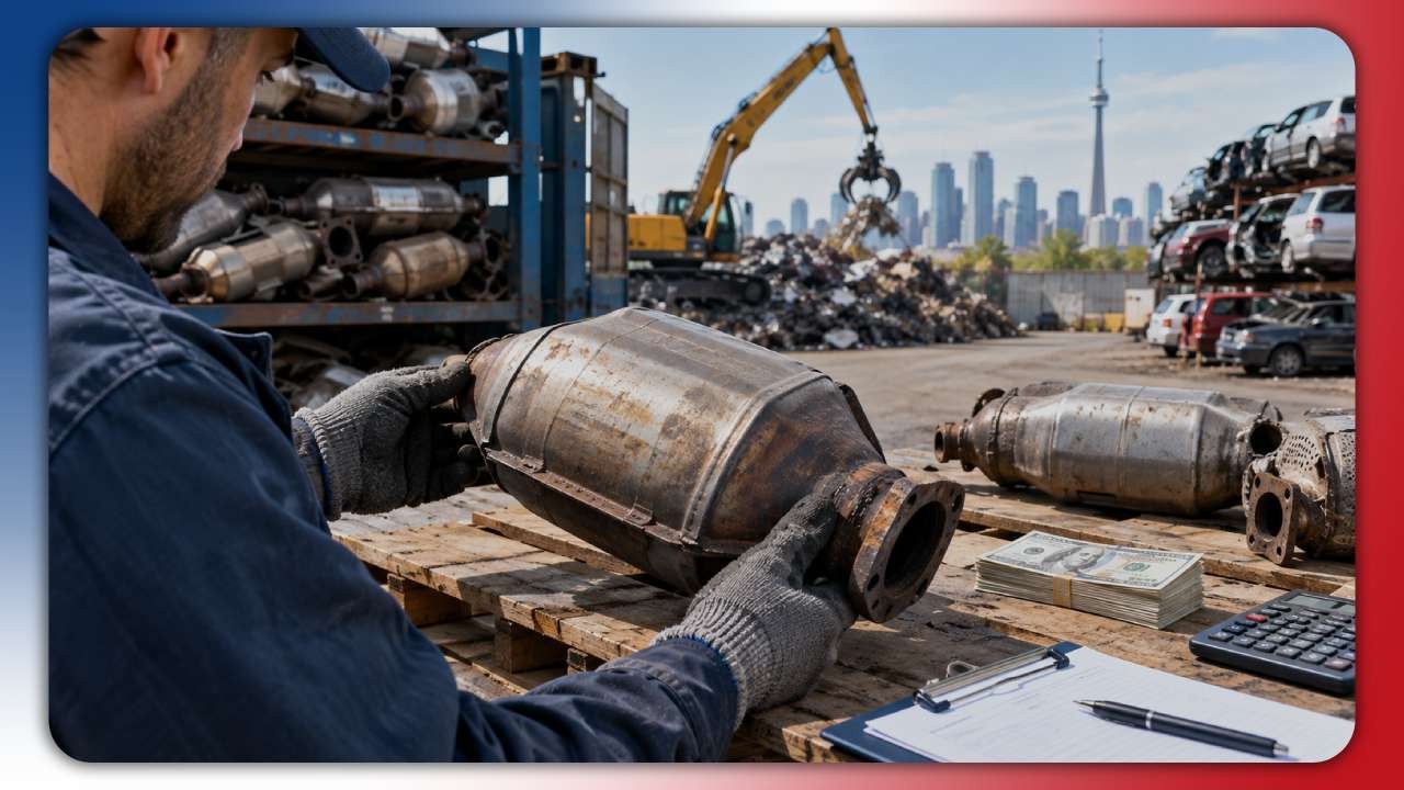 How Much Is a Catalytic Converter Worth at a Scrap Yard in Toronto in 2026?