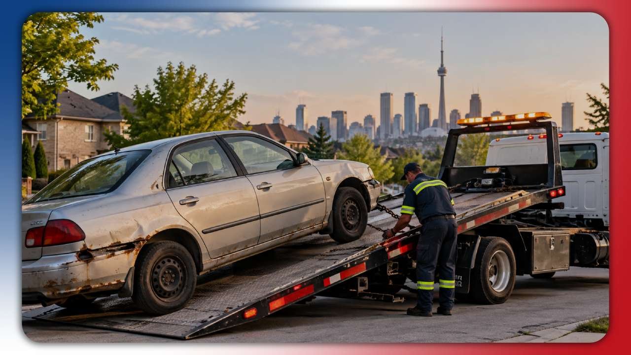 Scrap Car Pickup Time in the GTA