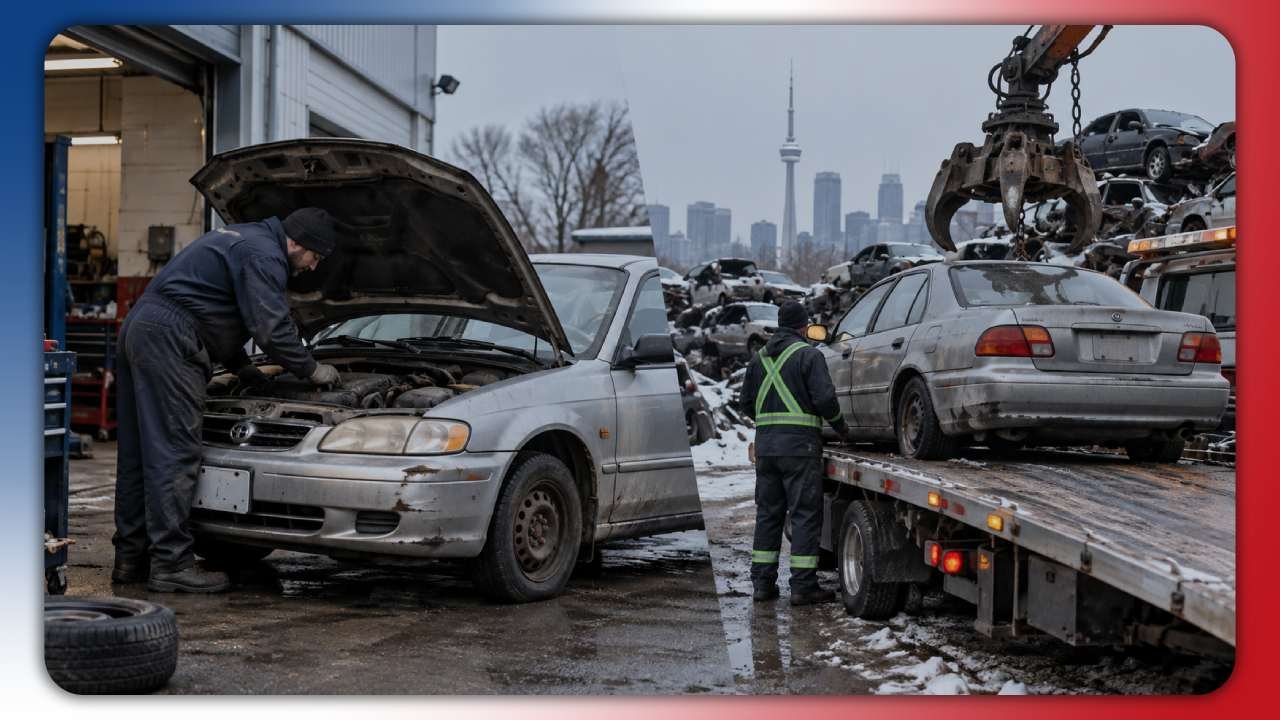 Repair or Scrap Old Car in Ontario: Which Costs Less in 2026?